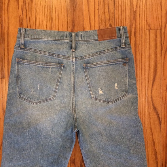 Madewell Classic Straight Jean High Rise Crop 29 - Picture 7 of 9